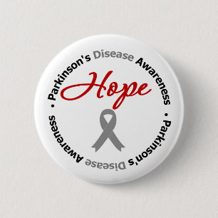 Ziekte van Parkinson HOPE Ribbon Ronde Button 5,7 Cm