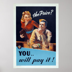 ziekte van Syphilis Poster