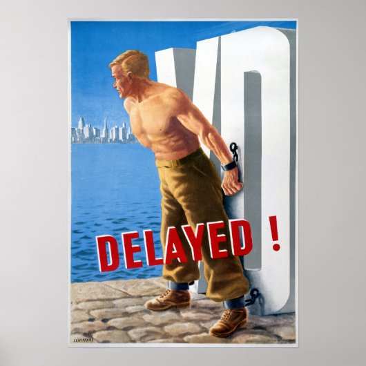  ziekte van Venerea Poster (Voorkant)