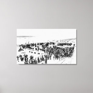 Ziektebak en propaan foto 2 canvas afdruk