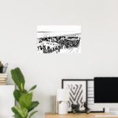 Ziektebak en propaan foto 2 poster (Thuiskantoor)