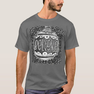 Ziektebewustzijn van Parkinson Believe Ornament Le T-shirt