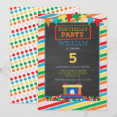 Ziektehuis Kinderen Birthday Party Uitnodiging (Voorkant / Achterkant)