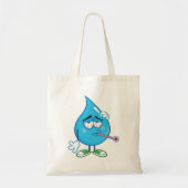 Ziektewaterval Canvas tas (Voorkant)