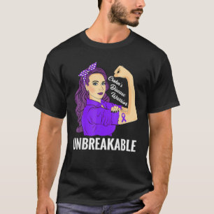 Ziekteziekte bij volwassenen onbreekbaar bewustzij t-shirt