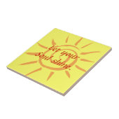 Ziel Shine Tegeltje (Zijkant)