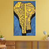 Ziel van Afrika Canvas Afdruk (Insitu (Woonkamer))