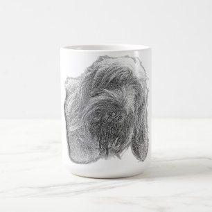Ziel van een Spinone – Artistieke Lijnwerk Mok