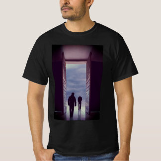 Zielen gaan over de poort naar het hiernamaals t-shirt