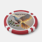"Zielige vredesreflecties" Poker Chips (Enkel)