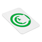 Zielscheibe mit Notizzettel Magneet (Rechterzijde)