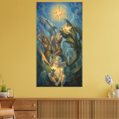 Zielsontwaking | Opgespannen Canvas Afdruk (Insitu (Woonkamer))