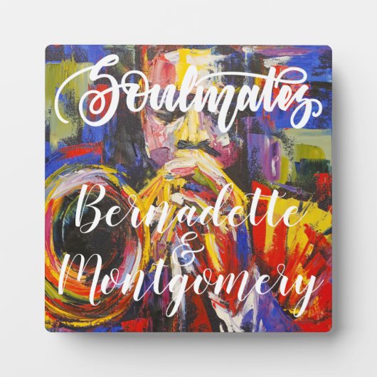 Zielsverwanten  Op maat gemaakt statief Easel bord Fotoplaat (Voorkant)