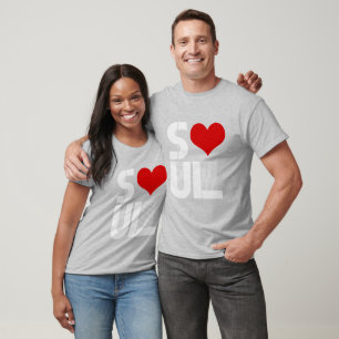 ZIELSVRIEND HART LINKS - WIT -.png T-shirt