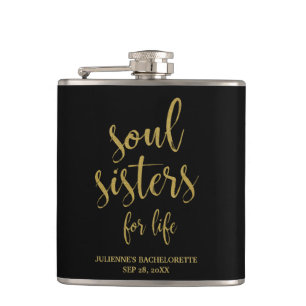Zielzusters voor het Leven Glitter Bachelorette Heupfles