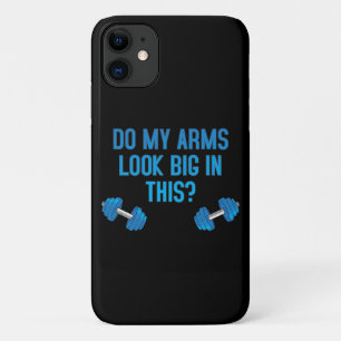 Zien mijn armen er groot uit in dit iPhone 11 hoesje