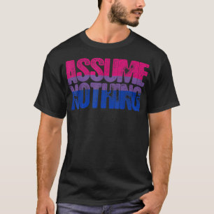 Zien we niets van biseual Pride  T-shirt