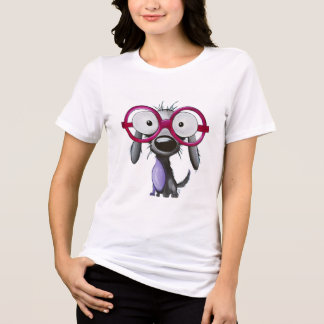 'Zienhond'-vrouw t-shirt
