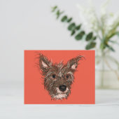 ziepups briefkaart (Staand voorkant)
