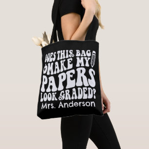 Ziet deze tas eruit alsof mijn werkstukken nagekek
