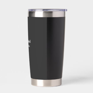 Ziet er leuk uit, duivel binnenin – Schattige duiv Geïsoleerde Drinkbeker