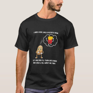 Ziet eruit als een aardappel t-shirt