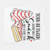 Ziet eruit als een snack fleece deken (Voorkant (Horizontaal))