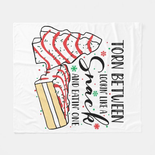 Ziet eruit als een snack fleece deken (Voorkant (Horizontaal))