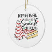 Ziet eruit als een snack keramisch ornament (Links)