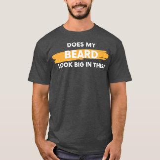 Ziet mijn baard er groot uit in deze 2 t-shirt