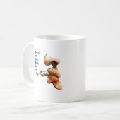 ziet mijn kont er groot uit? koffiemok (Voorkant links)