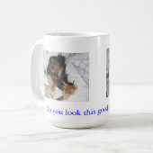 Ziet u deze goede Cavalier King Charles Mok? Koffiemok (Voorkant links)