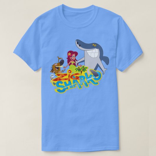 zig en sharko 16 t-shirt (Design voorkant)