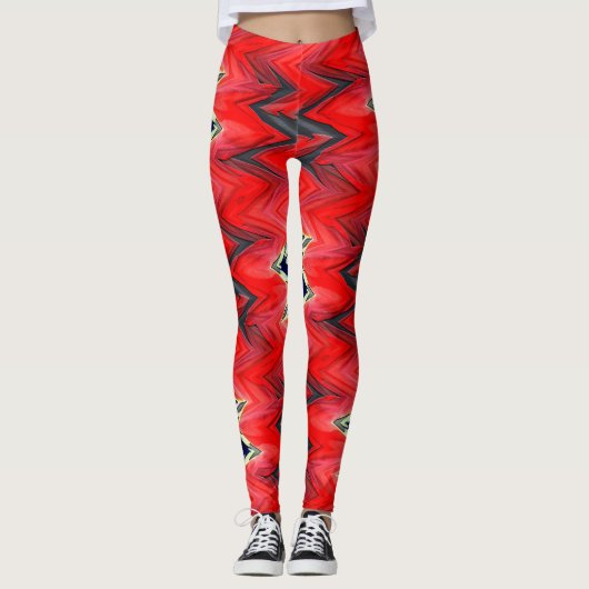 Zig mijn Zag... Leggings (Voorkant)