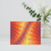 ZIG ZAG 2 Briefkaart (Staand voorkant)
