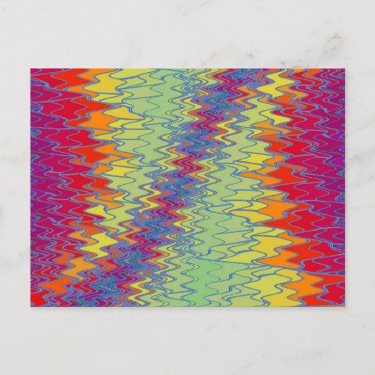 ZIG ZAG 5 Briefkaart (Voorkant)