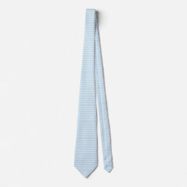 Zig Zag Authority: Light Blue Power Tie A Stropdas