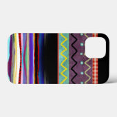 ZIG ZAG AZTEC Hoesje-Mate iPhone CASE (Achterkant (horizontaal))