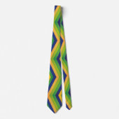 Zig Zag Brazilië Design Stropdas (Voorkant)