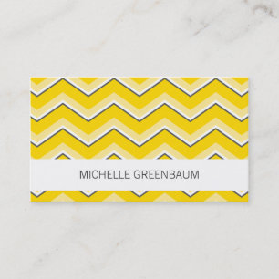 Zig Zag Calling Card Contactkaartje