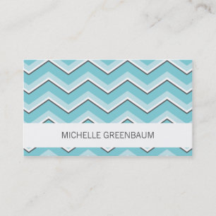 Zig Zag Calling Card Contactkaartje