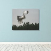 Zig Zag Canvas Print (Insitu (Houten vloer))