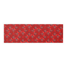 Zig Zag Chevron Golvende Streep Rood Roze Glitter