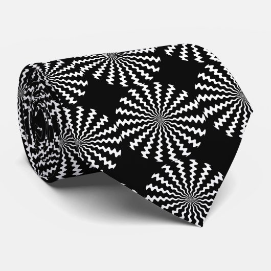 Zig Zag Cravate Spiral (Roulé)