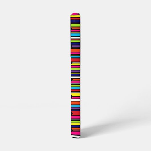 Zig Zag en Stippen Samsung Galaxy Hoesje (Linkerkant)