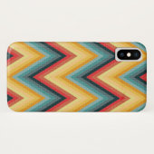 Zig Zag Gestreepte Achtergrond 2 Case-Mate iPhone Case (Achterkant (horizontaal))