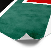 Zig Zag Hoeken 4 Poster (Hoek)