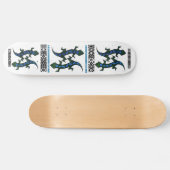 ZIG ZAG lizzard Skateboard (Horizontaal)