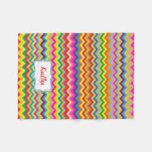 Zig zag nom coloré couverture (Devant (Horizontal))