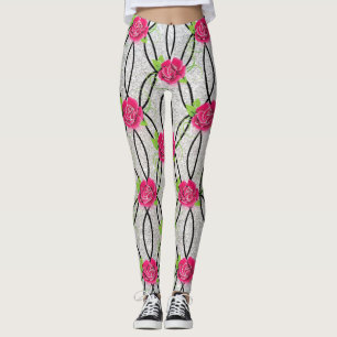Zig Zag Pattern Leggings